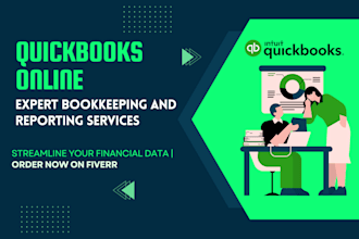 do bookkeeping and accounts reconciliation in quickbooks online