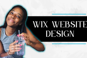 design a custom wix website for your brand or business