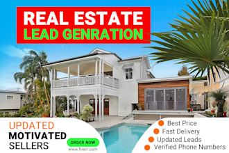 provide real estate motivated sellers leads with skip traced
