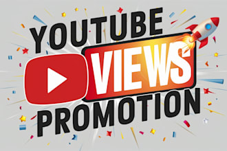 promote your video for real and active youtube views