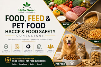 develop a customized haccp plan for your food, feed, or pet food business