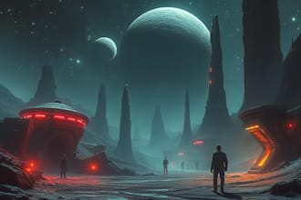 do sci fi concept scene