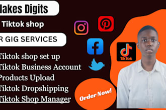 establish a business tiktok shop create a USA tiktok shop and register  llc