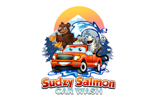 design playful funny car wash logo