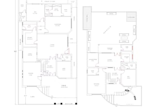 create luxurious 2d floor plan another home plan in auto cad