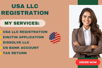 register us llc, company formation, dissolve llc, obtain ein, itin