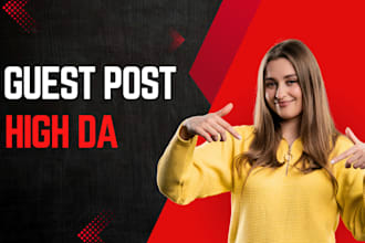 be the expert creator of digital marketing, guest post and SEO service