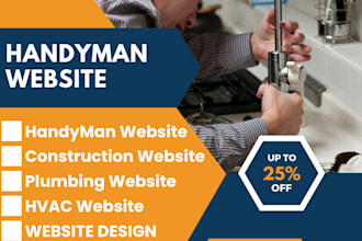 design construction plumbing website roofing plumber electrician website hvac
