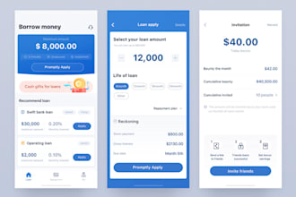 create lending app bank app loan app fintech app borrow app cash app