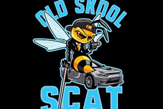 design awesome scat pack logo