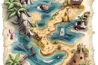 draw  high quality handdrawn fantasy world maps
