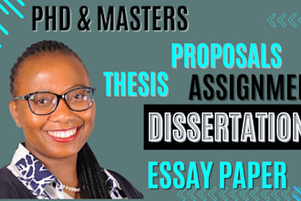 do phd dissertations, business, medical, marketing, management, social sciences