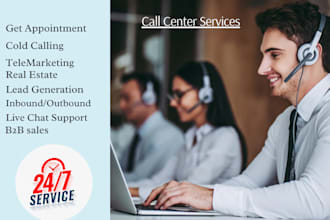 do telemarketing, cold calling and appointment setting