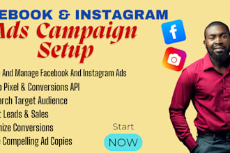 setup high converting facebook ads for leads sales