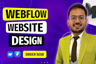 design and develop a webflow website figma to webflow expert