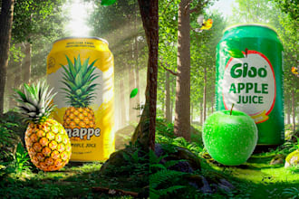 retouch, enhance, and manipulate product photos for ads
