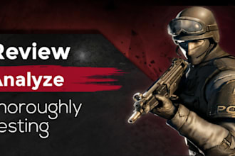 thoroughly test, analyze, and review your game for a superior player experience