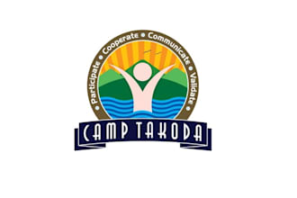 design summer camp kids logo