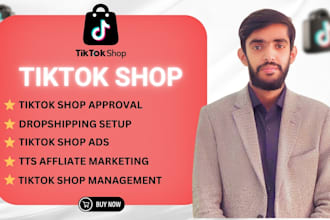 setup tiktok shop, manage tiktok shop