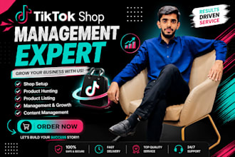 setup tiktok shop, manage tiktok shop