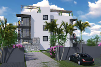 design guest house,backyard,frontyard,patio,garden,swimming pool,landscape,d5 de