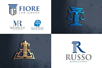 design professional logo for legal, attorney or law firm