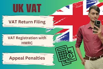 handle your UK vat registration, file returns, and eori