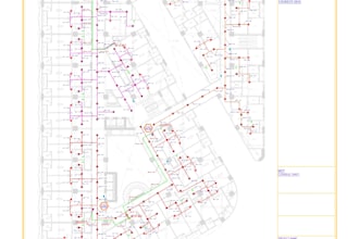 design hvac, fire fighting, plumbing and mep drawings for permit