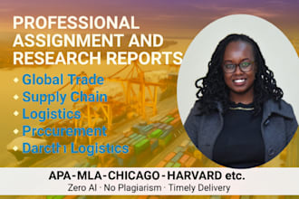 do logistics assigned, supply chain, inventory control and ecommerce logistics