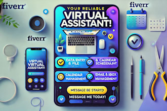 be your reliable and expert online personal assistant at your service