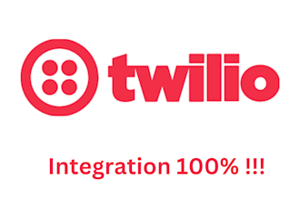 integrate twilio API, SMS, voice and automation solutions
