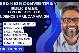 do high converting bulk email to your targeted audience, email campaign