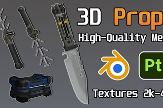 3d model or props for a game or other project of yours