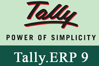 bookkeeping in tally erp