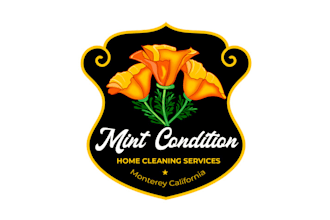 design good looking home cleaning services logo