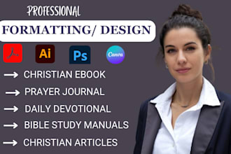 edit format design christian ebook prayer book journal daily devotion on kdp