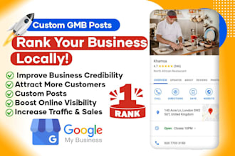 do gmb post with geo tag images for top ranking