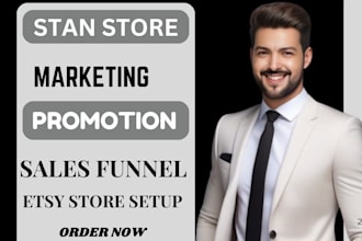 do stan store marketing stan store promotion stan store design stan store set up