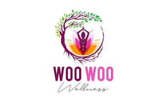create a creative pharmacy yoga logo for your company
