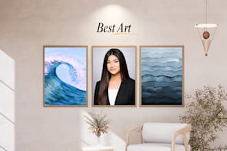 design printable wall art for etsy shop setup minimalist abstract boho wall art