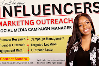 social media marketing manager instagram influencer marketing manager outreach