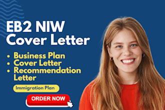 write cover letter for eb2 niw and eb1a visa immigration