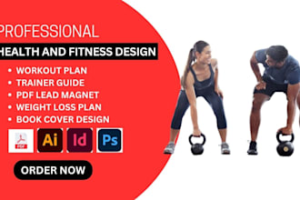 format medical health fitness ebook lead magnet canva editable book typesetting