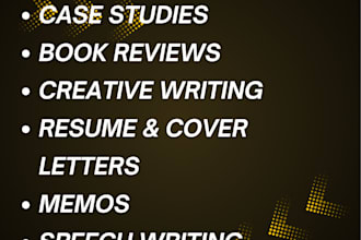 research and summaries, case studies, and reports, business writing in apa, mla