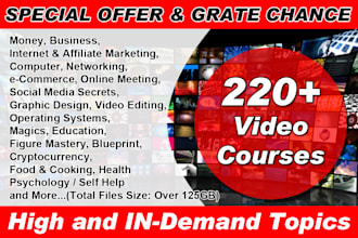 send 220 plus video courses high and in demand topics