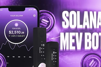 setup solana crypto bot, solana arbitrage bot, solana volume bot  copy trade bot