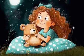 children story book illustration children story book illustration