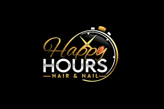 create graceful and fantastic salon logo design