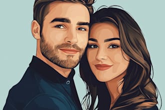 draw your, couples, pencil realistic portrait, sketch
