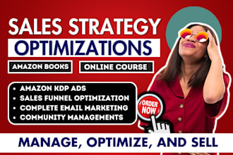 optimize sales strategy amazon KDP ads systeme io and online course promotion